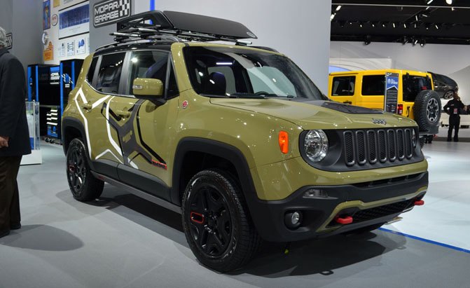 Customized Jeep Renegades Break the Rules in Detroit