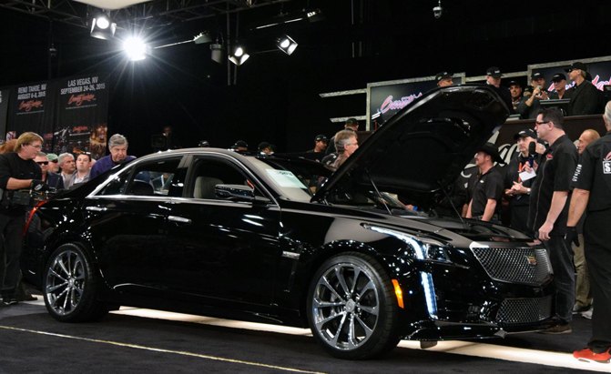 First 2016 Cadillac CTS-V Fetches $170K at Auction