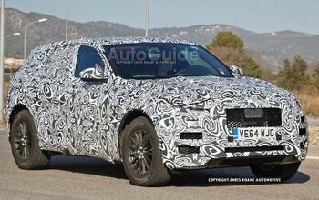 Jaguar F-PACE Crossover Spied Testing