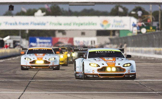 Aston Martin Vantage GTE Racing at 24 Hours of Daytona