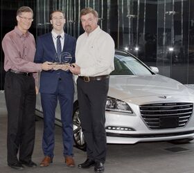 We Deliver the AutoGuide.com 2015 Car of the Year Award to Hyundai