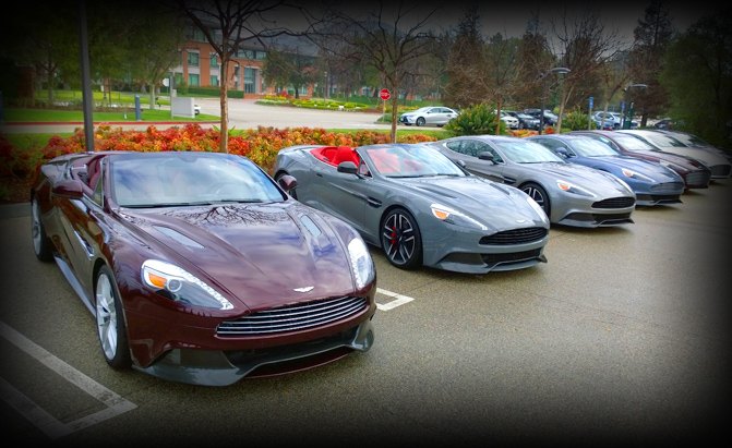 Sampling Aston Martin's Product Range