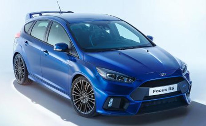 2016 ford focus rs leaked