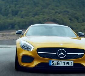 Mercedes-AMG GT Fires at Porsche 911 in New Ad