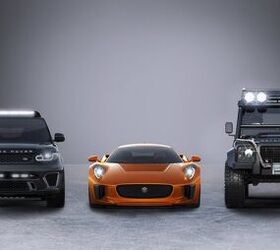 Jaguar Land Rover Shows Trio of Bond Cars