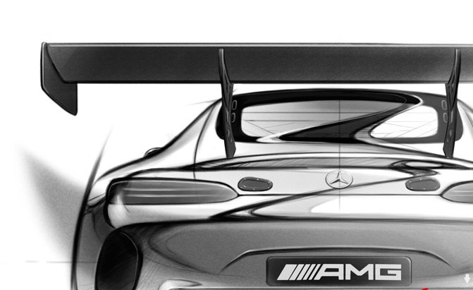 Mercedes-AMG GT3 Race Car Teased