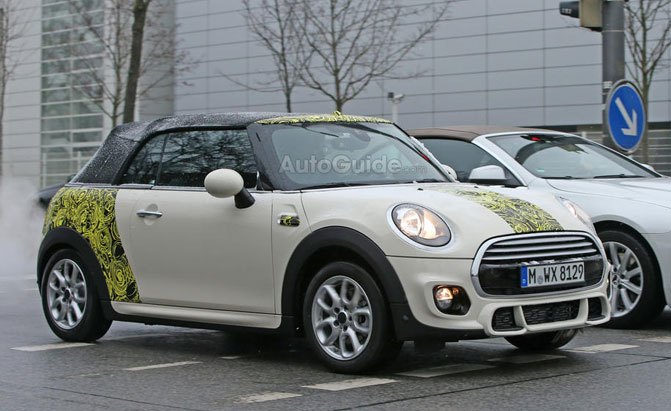 MINI Convertible Spied With Little Camouflage