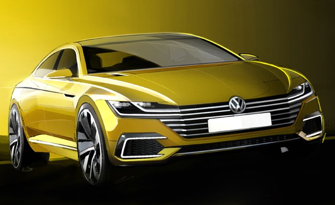 volkswagen concept previews upscale model