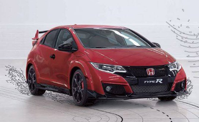 2016 Type R 2016 Honda Civic Type R Leaks Out Again | AutoGuide.com