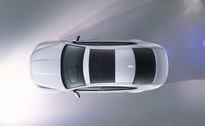 Watch the 2016 Jaguar XF Drive Over a Tightrope