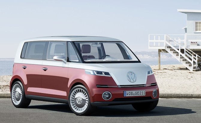 Volkswagen Plotting Electric Microbus