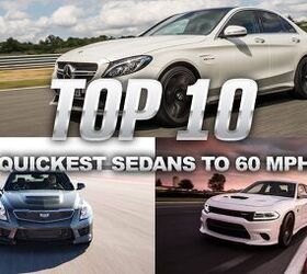 Top 10 Fastest Sedans to 60 MPH