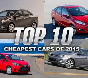 Top 10 Cheapest Cars of 2015