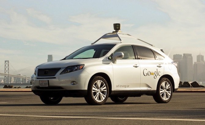 four self driving car accidents reported in california
