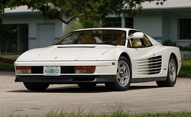 Miami Vice Ferrari Testarossa Heading to Auction