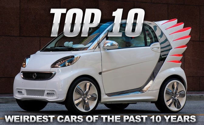 top 10 weirdest cars of the past decade