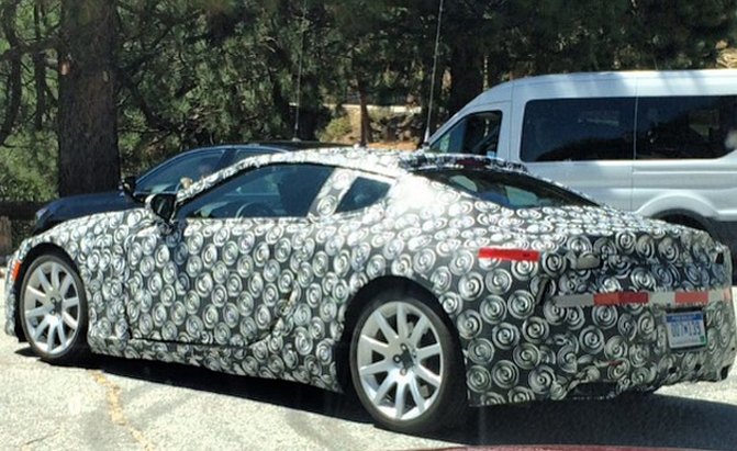 Is This the New Lexus SC Testing?
