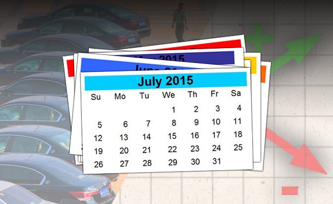 july 2015 auto sales winners and losers