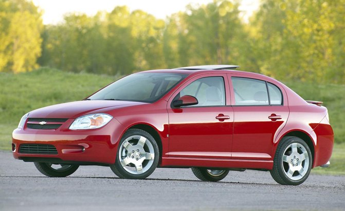 2010 Chevrolet Cobalt Recalled for Possible Air Bag Issue
