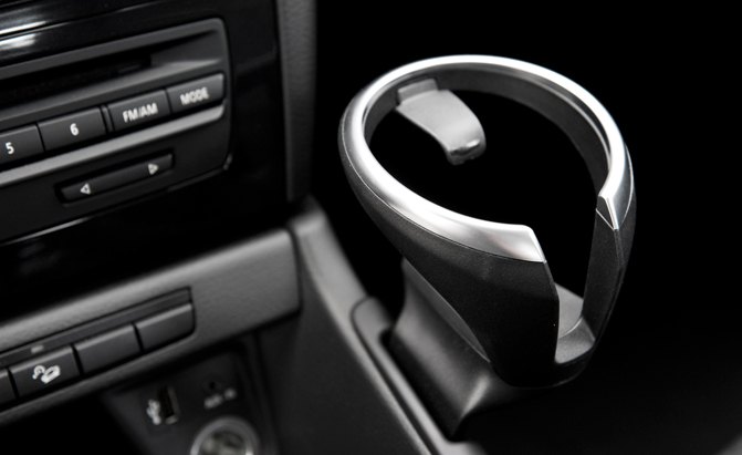 bmw patents fancy kind of ridiculous cup holder