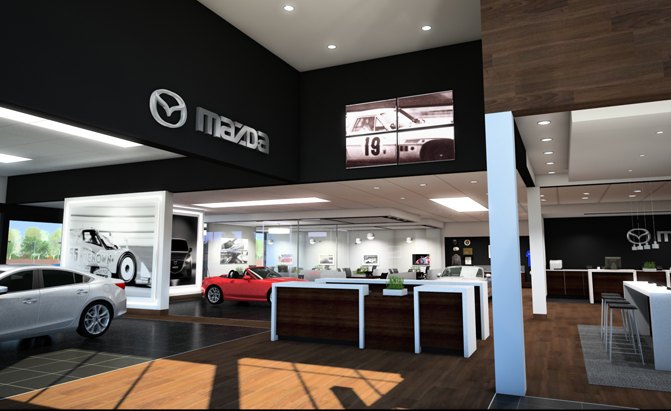 Here's What Mazda Dealerships of the Future Will Look Like