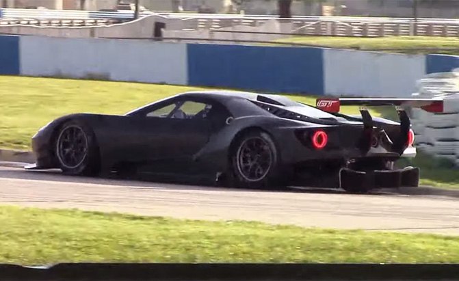 Turn up Your Speakers! Ford GT Race Car Caught Testing at Sebring