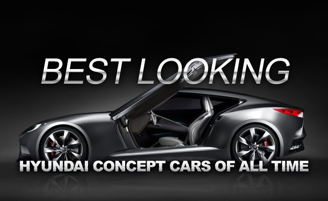 help us pick the best looking hyundai concept car of all time