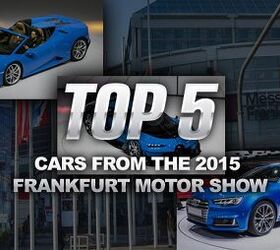 Top 5 Cars of the 2015 Frankfurt Motor Show