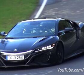 Watch and Listen to the 2017 Acura NSX at the Nurburgring