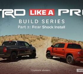 TRD Like a Pro Build Series Part 2 - Rear Shocks