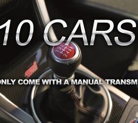 10 Cars That Only Come With a Manual Transmission
