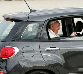 Pope Francis Riding in Fiat 500L, Jeep Wrangler on US Tour