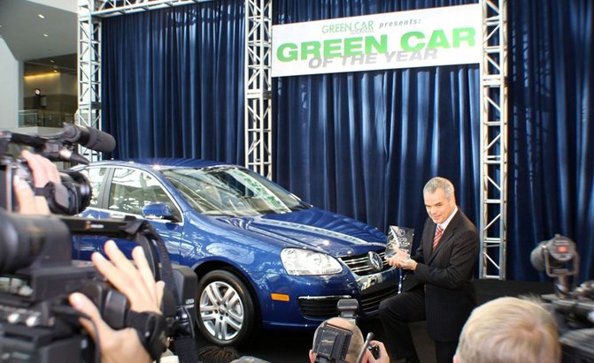 Green Car Journal Stripping VW, Audi Diesels of Previous Awards