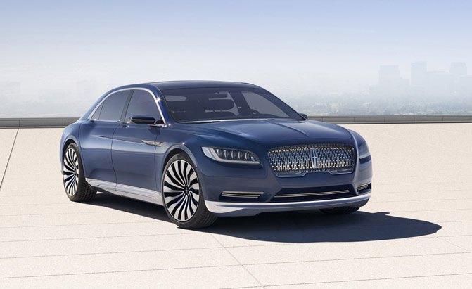 could this blurry image be the new 2017 lincoln continental