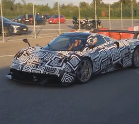 check out this video of a secret pagani huayra track testing