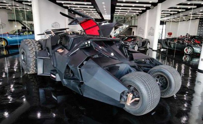 Batman's Tumbler Batmobile Replica on Sale in Dubai for $1M