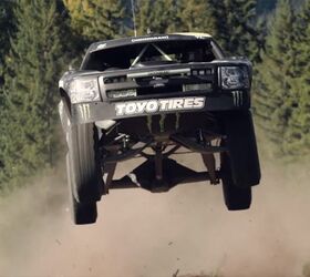 Watch This 800-HP Trophy Truck Do Some Really Crazy Stuff … and Chase a Sasquatch