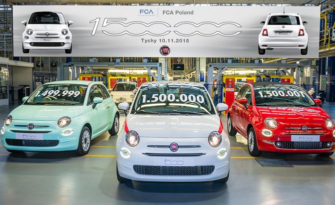 1.5 Millionth Fiat 500 Rolls Off the Assembly Line