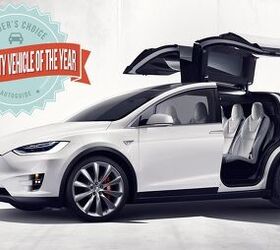 Tesla Model X Wins 2016 AutoGuide.com Reader's Choice Luxury Utility Vehicle of the Year Award