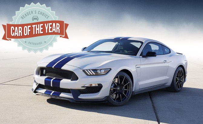 ford mustang shelby gt350 wins 2016 autoguide com reader s choice car of the year