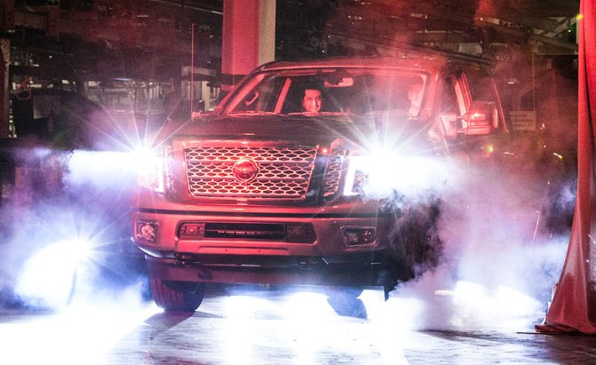 production of the all new 2016 nissan titan xd begins