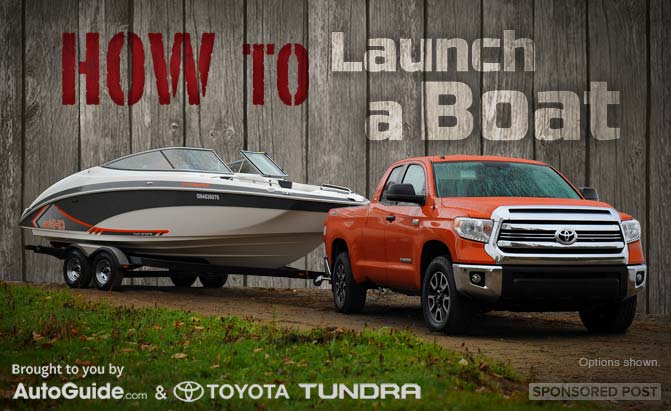 how to truck how to launch a boat