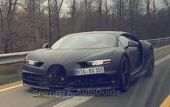 Bugatti Chiron Shows Its Sinister Face in Spy Photo