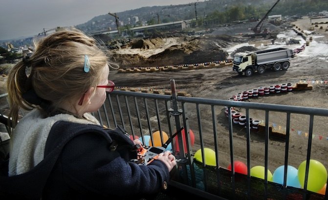 Volvo Made a Remote Control Dump Truck Then Gave the Controls to a 4-Year Old