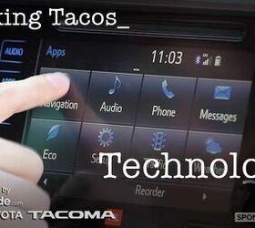 talking tacos watch real truck guys test the 2016 toyota tacoma s new tech features