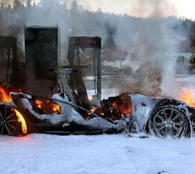 Tesla Model S Burns Down While Plugged Into Supercharger