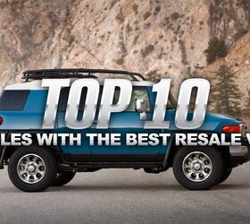 Top 10 Vehicles With the Best Resale Values