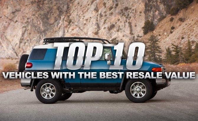 Top 10 Vehicles With the Best Resale Values