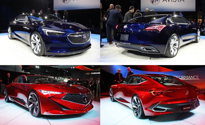 Poll: Which Concept Car is Hotter? Acura Precision Vs Buick Avista