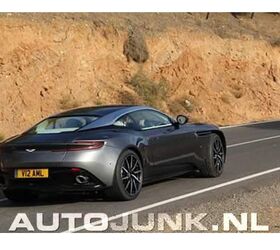 This Could Be the Rear End of the Aston Martin DB11